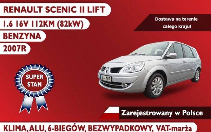 Renault Scenic cena 16900 przebieg: 102179, rok produkcji 2007 z Brzeg Dolny małe 781